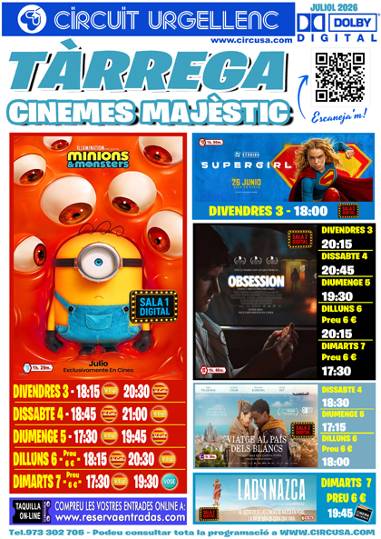 CINEMA TARREGA CINEMES MAJÈSTIC