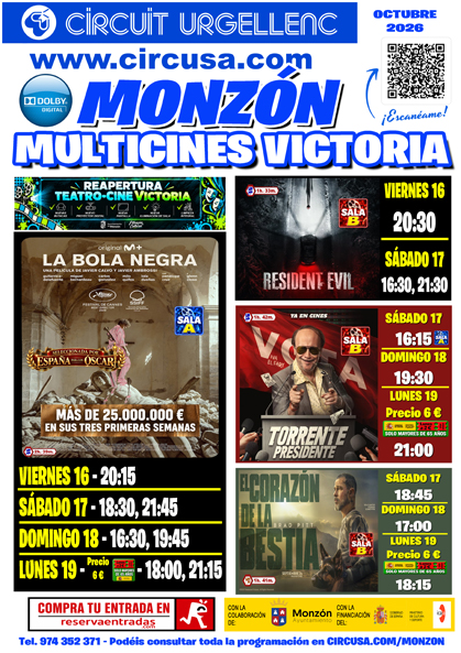 MULTICINES VICTORIA - MONZÓN MULTICINES VICTORIA - MONZÓN